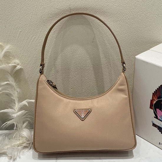 Prada Re-Edition 2005 Re-Nylon mini bag Beige 1NE204