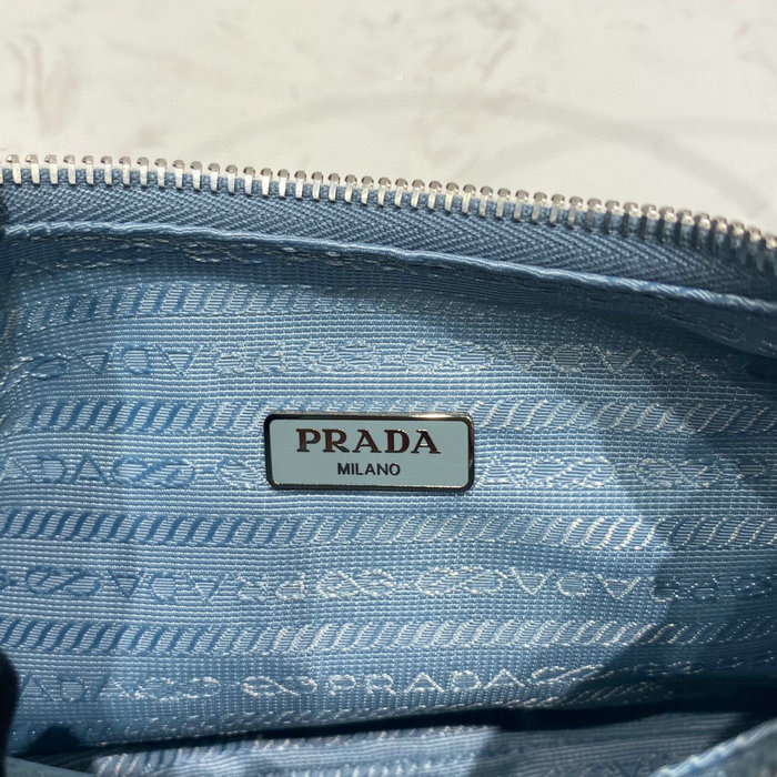 Prada Re-Edition 2005 Re-Nylon mini bag Blue 1NE204