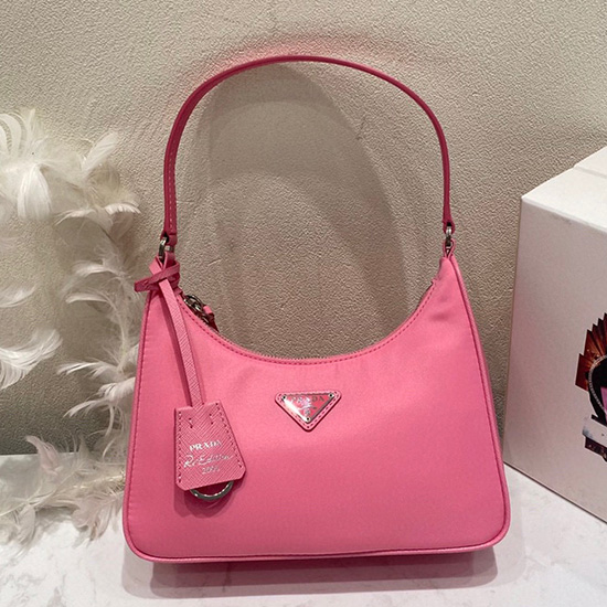 Prada Re-Edition 2005 Re-Nylon mini bag Pink 1NE204