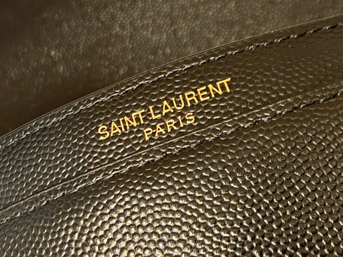 Saint Laurent Cassandra Medium Chain Bag Black 532750