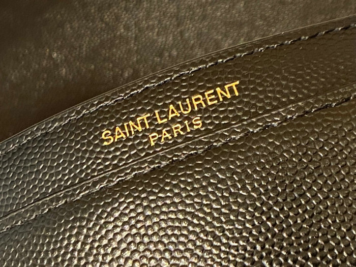 Saint Laurent Cassandra Medium Chain Bag Black 532750