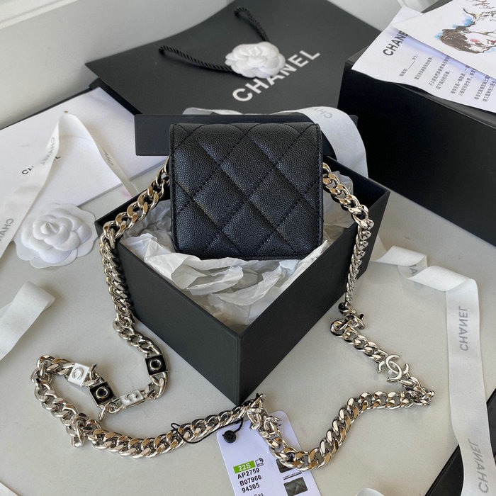 Chanel Clutch with Chain Black AP2759