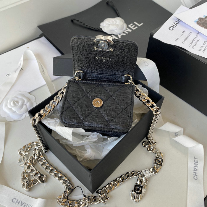 Chanel Clutch with Chain Black AP2759