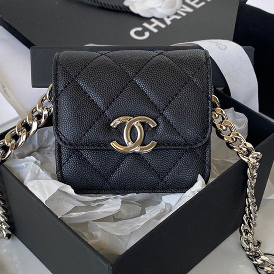 Chanel Clutch with Chain Black AP2759