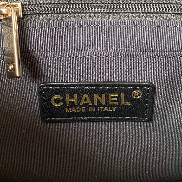 Chanel Lambskin Flap Bag Black AS3330