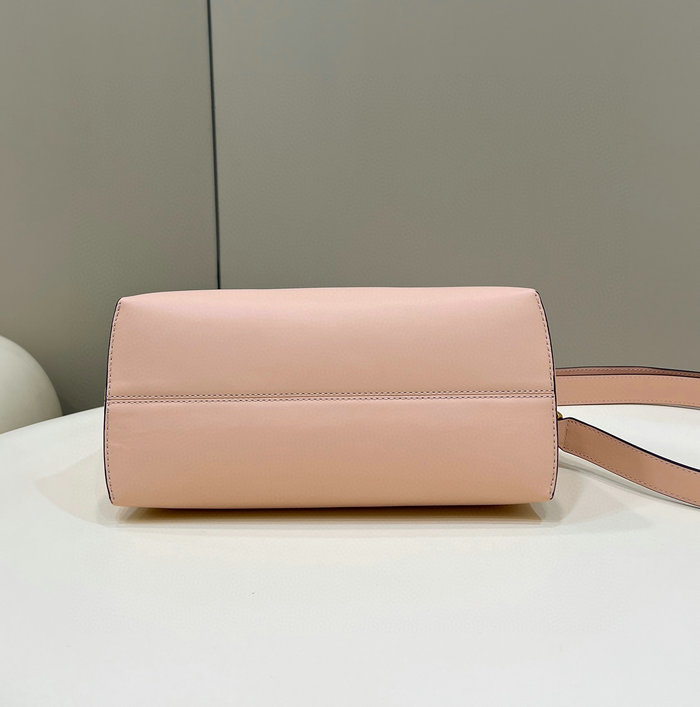 Fendi By The Way Medium Leather Boston Bag Pink F8286