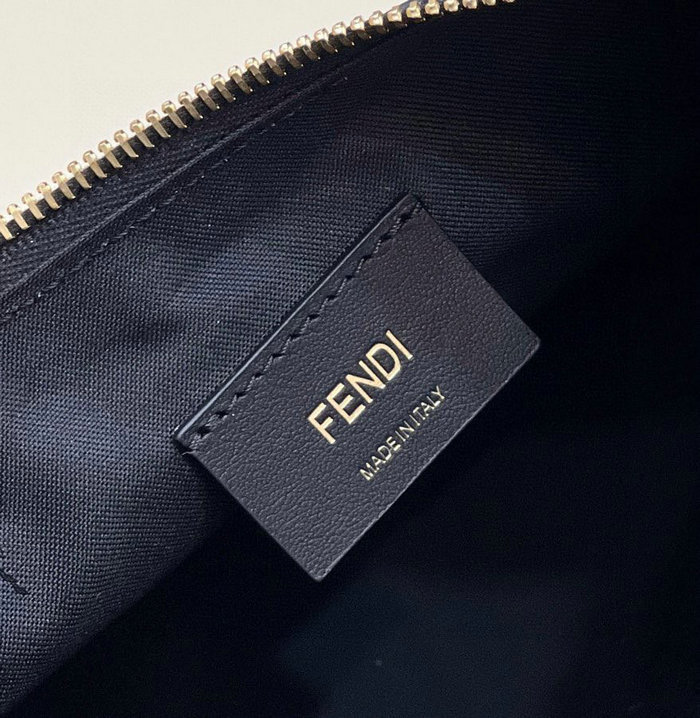 Fendi Fendigraphy Small Leather Bag Black F80056