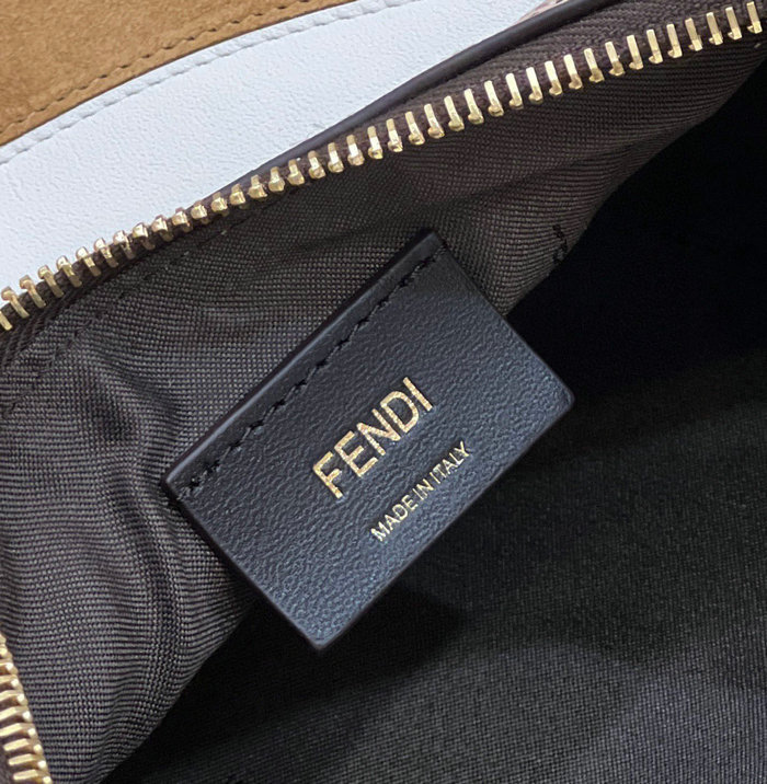 Fendi Fendigraphy Small Suede Bag Multicolor F80057