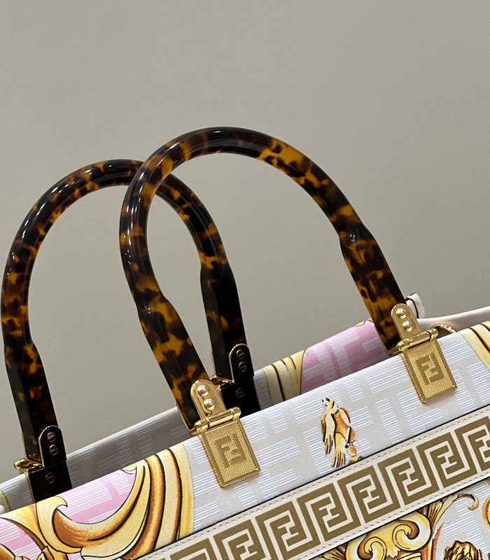 Fendi Sunshine Medium Fendace Printed Shopper F8009201