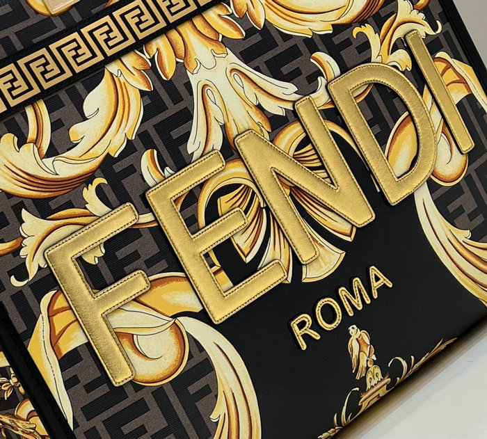 Fendi Sunshine Medium Fendace Printed Shopper F8009202