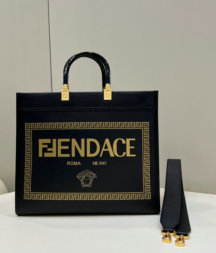 Fendi Sunshine Medium Fendace Printed Shopper F8009204