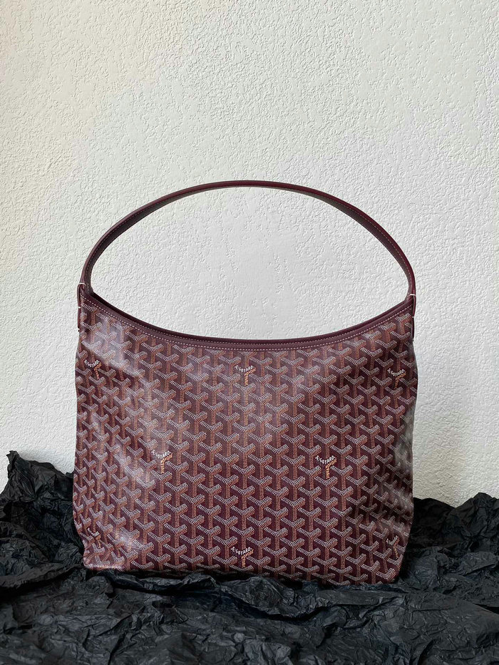 Goyard Boheme Hobo Bag Burgundy G6066