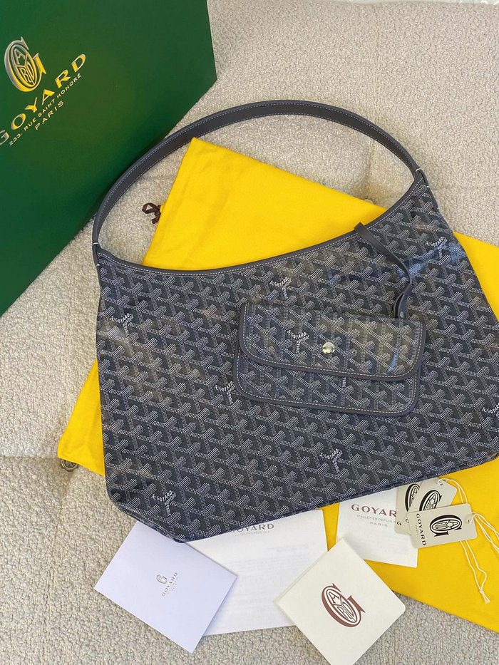 Goyard Boheme Hobo Bag Grey G6066