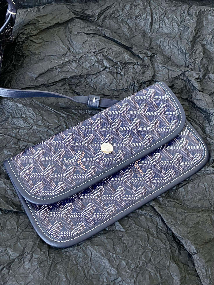 Goyard Boheme Hobo Bag Navy G6066