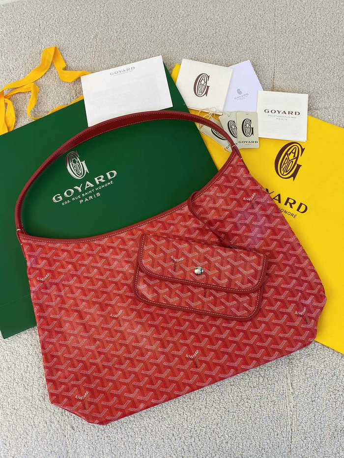 Goyard Boheme Hobo Bag Red G6066