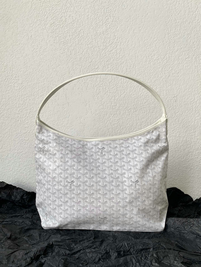 Goyard Boheme Hobo Bag White G6066