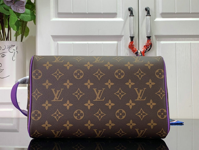 Louis Vuitton DOPP KIT Purple M46253