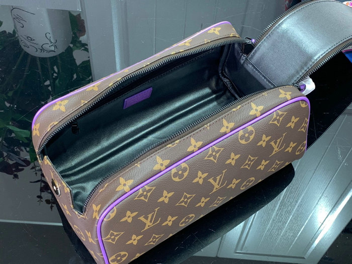 Louis Vuitton DOPP KIT Purple M46253