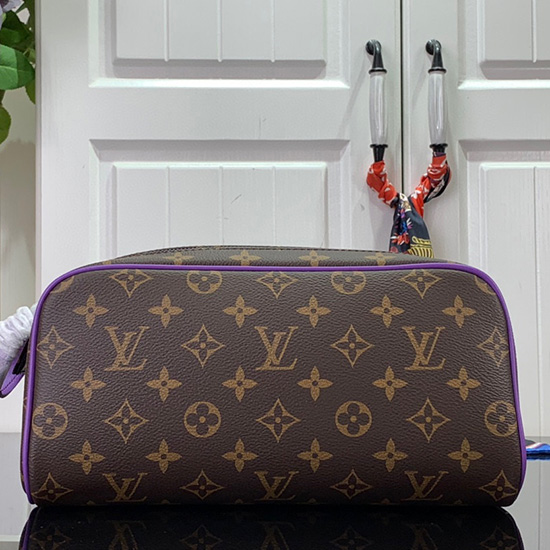 Louis Vuitton DOPP KIT Purple M46253