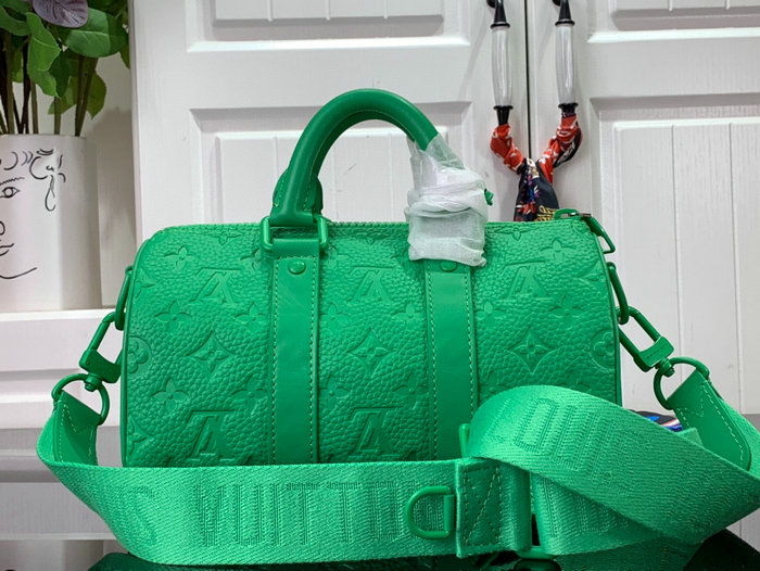 Louis Vuitton Keepall Bandouliere 25 Green M20929