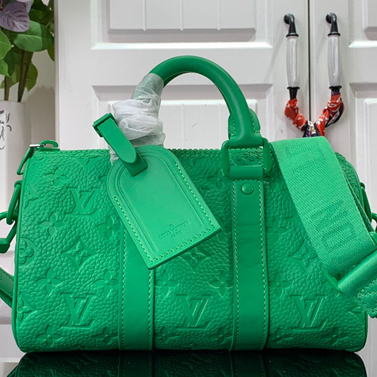 Louis Vuitton Keepall Bandouliere 25 Green M20929