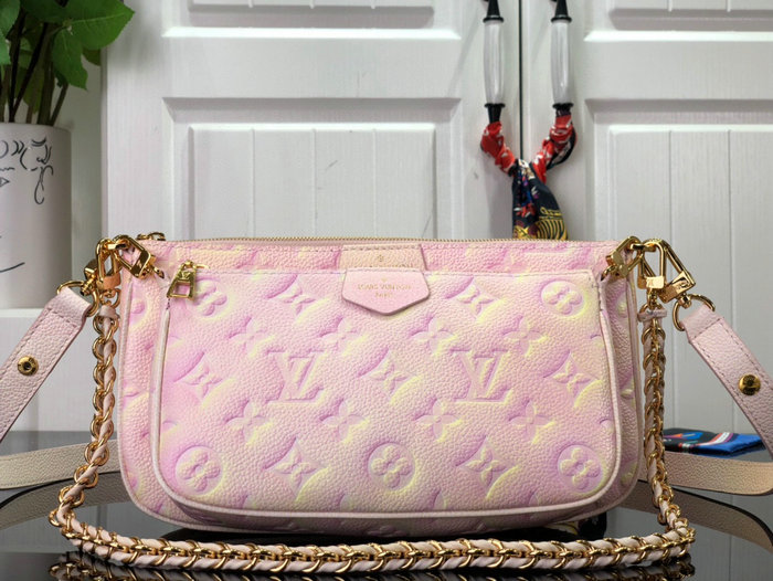 Louis Vuitton Multi Pochette Accessoires Pink M46093