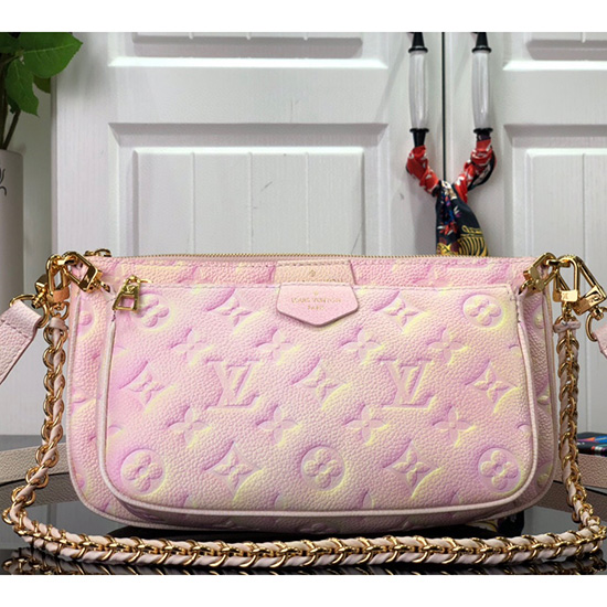 Louis Vuitton Multi Pochette Accessoires Pink M46093