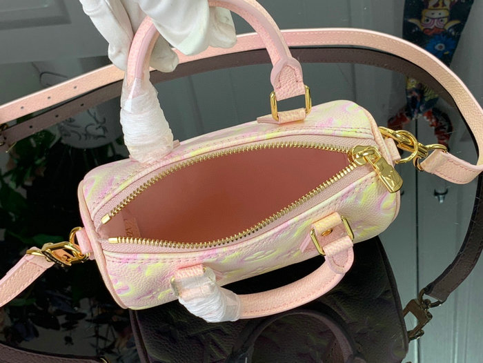 Louis Vuitton Nano Speedy Pink M81508