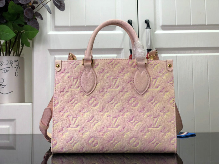 Louis Vuitton Onthego PM Pink M46168