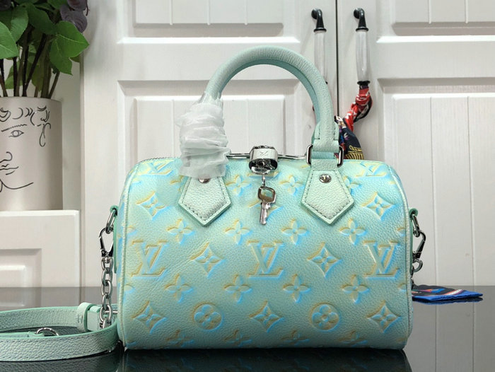 Louis Vuitton Speedy Bandouliere 20 Green M46163