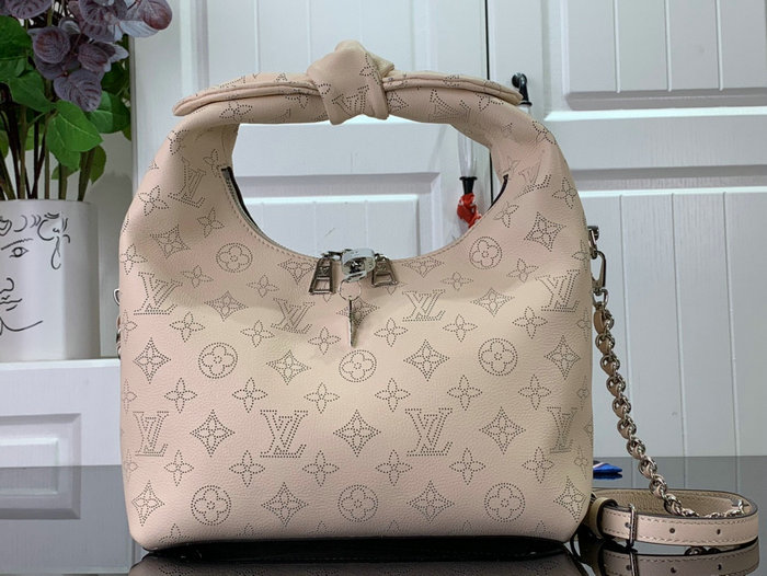 Louis Vuitton WHY KNOT PM Cream M20701