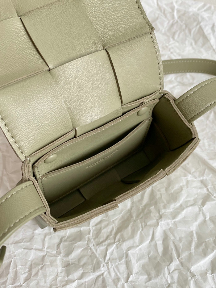 BOTTEGA VENETA Cassette Mini bag Green M6688