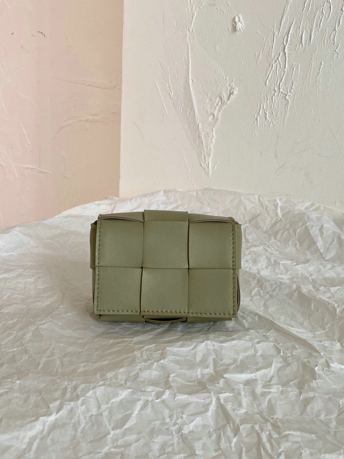 BOTTEGA VENETA Cassette Mini bag Green M6688