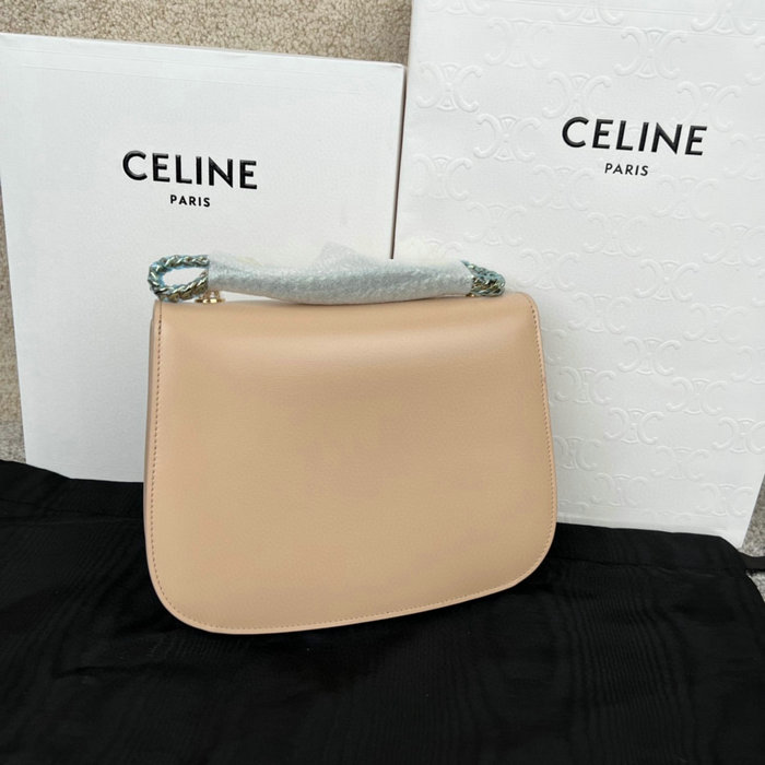 Celine Chain Besace Triomphe Beige C199723