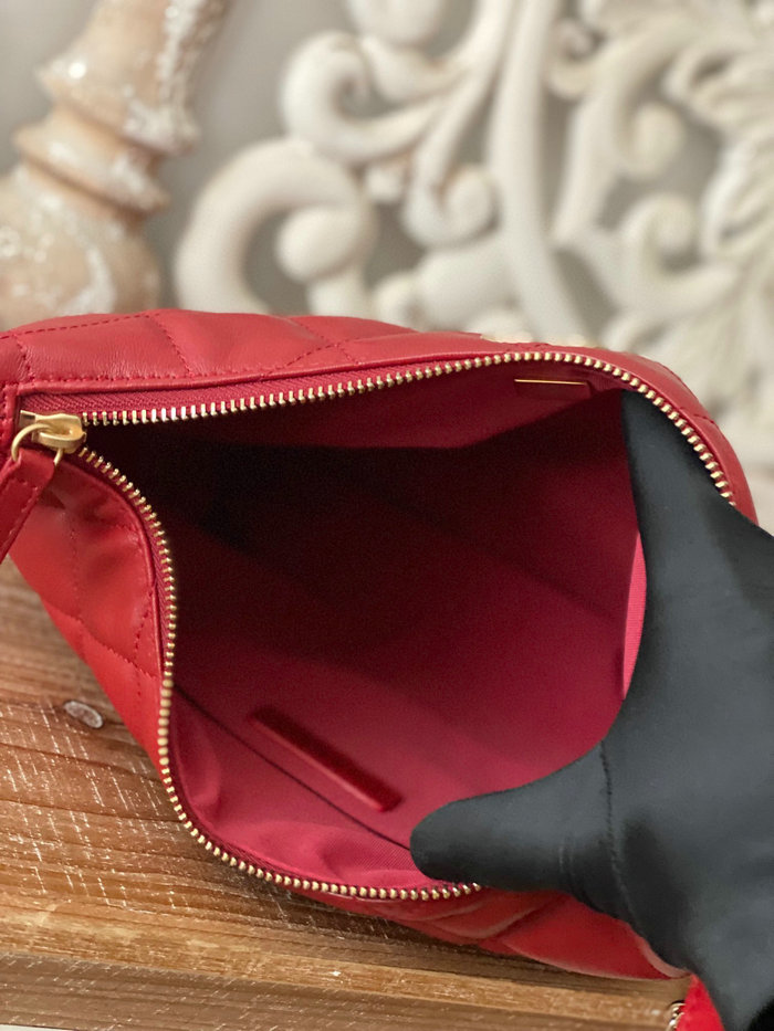 Chanel Maxi Hobo Bag Red AS3488