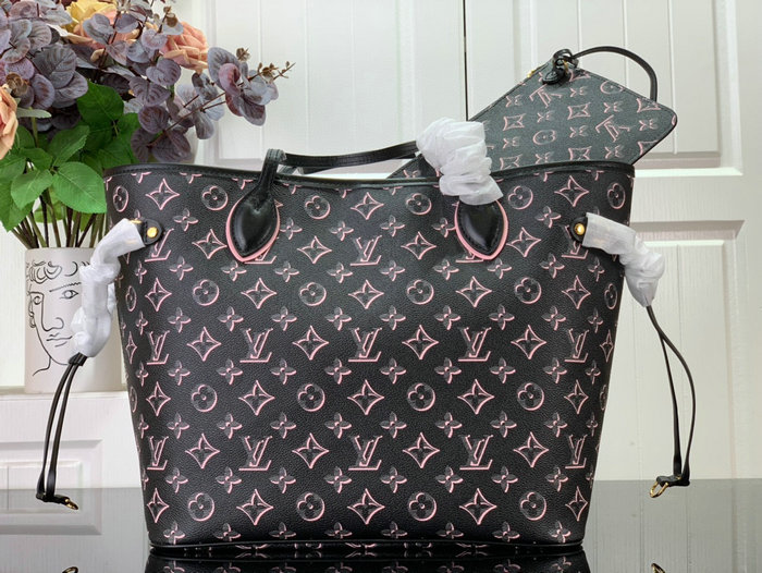 Louis Vuitton NEVERFULL MM Black M20921