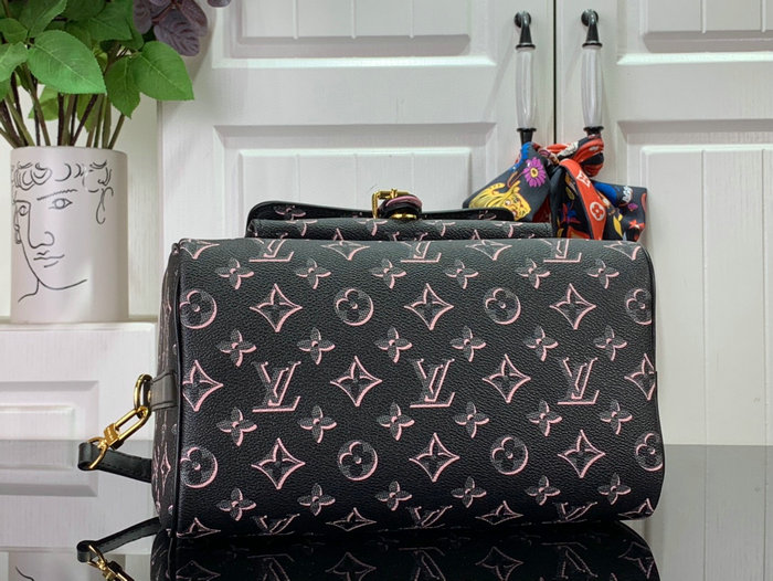 Louis Vuitton Speedy Bandouliere 25 BAG Black M20852