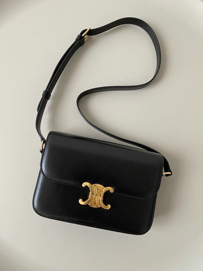 Celine Medium Triomphe Bag Black CL35023