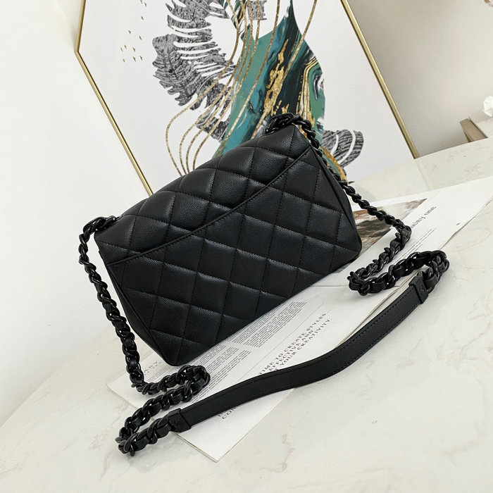 Chanel Flap Bag Black AS2303