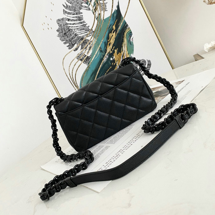 Chanel Small Flap Bag Black AS2302