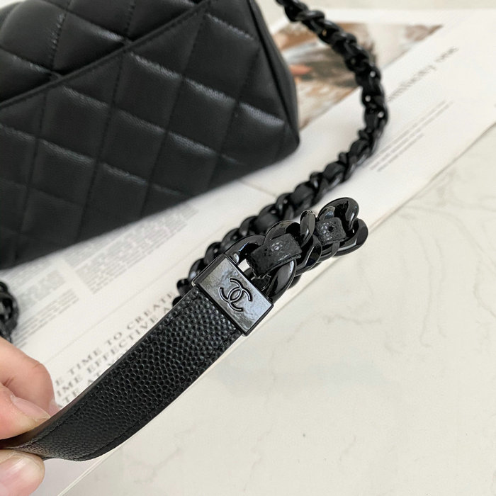 Chanel Small Flap Bag Black AS2302