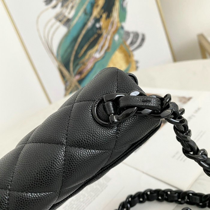 Chanel Small Flap Bag Black AS2302