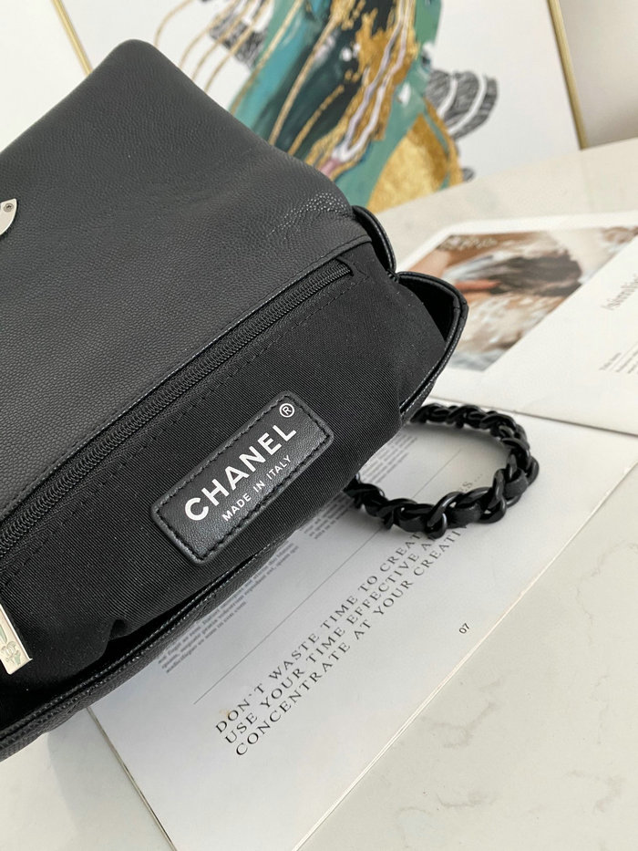 Chanel Small Flap Bag Black AS2302