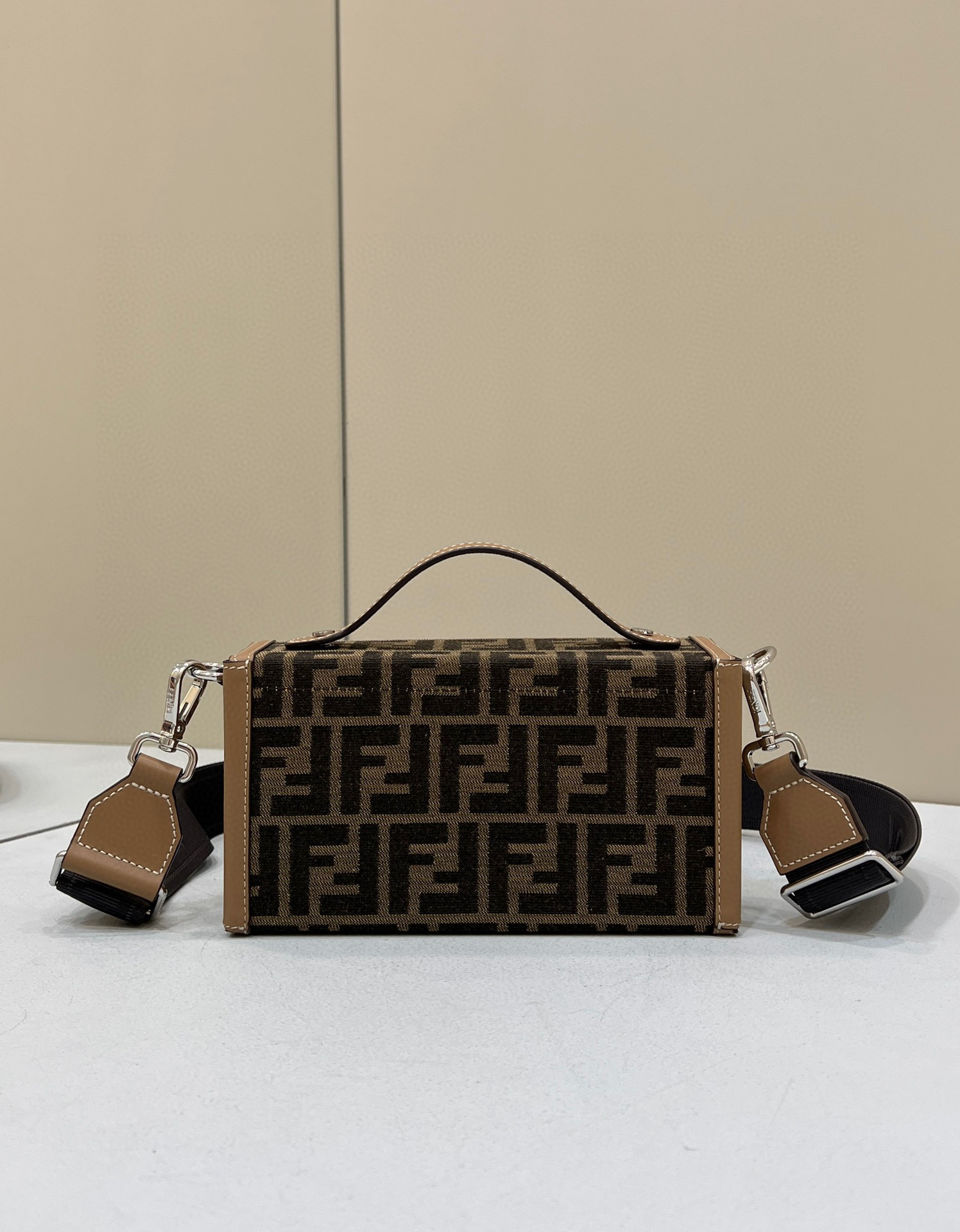 Fendi Baguette Soft Trunk Brown F80102