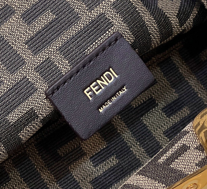 Fendi First small leather bag Blue F80018