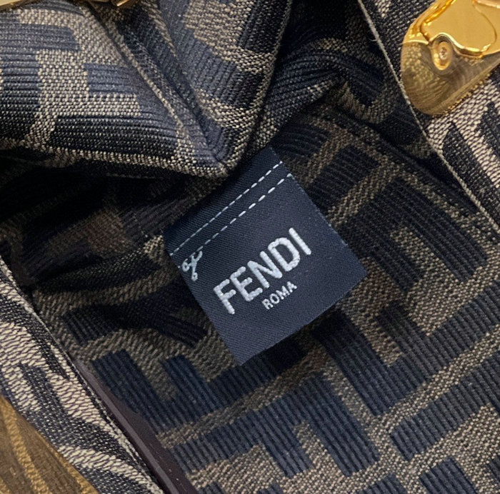 Fendi First small leather bag Brown F80018