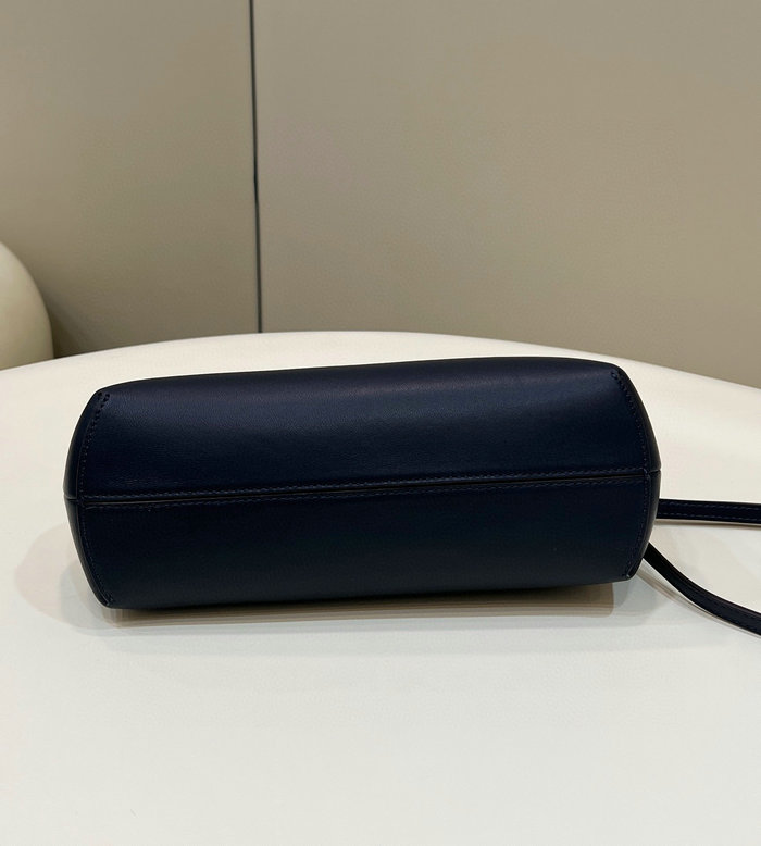 Fendi First small leather bag Navy F80018