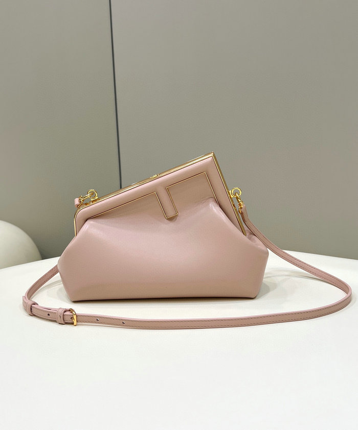 Fendi First small leather bag Pink F80018