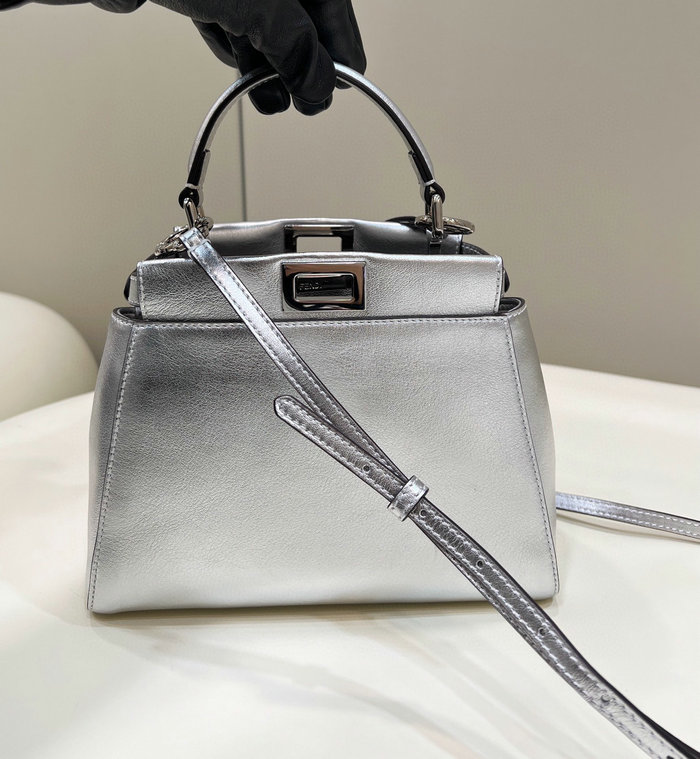Fendi Nappa Leather Mini Peekaboo Bag F25905