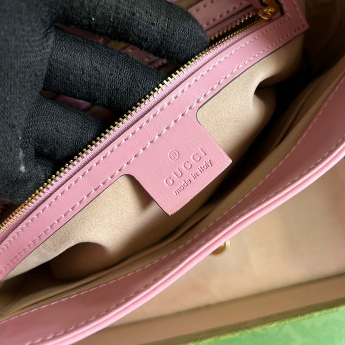 Gucci Jackie 1961 Small Hobo Bag Pink 636709